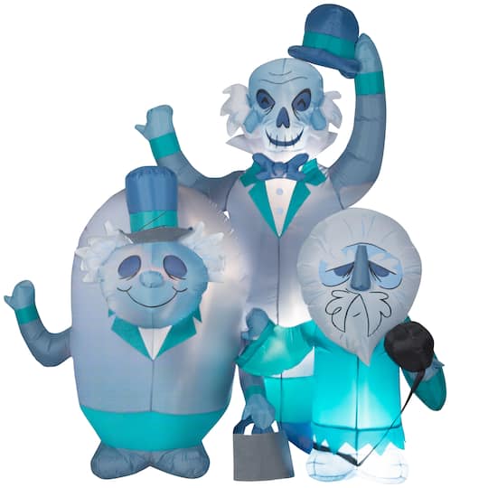 6ft. Airblown&#xAE; Inflatable Halloween Disney&#xAE; Haunted Mansion Hitchhiking Ghosts Scene
